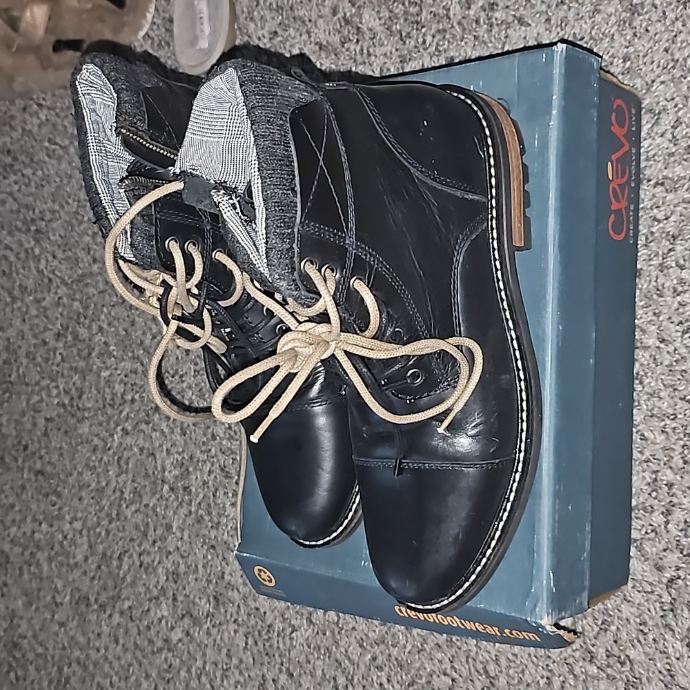 mens Trevor black boot size 12